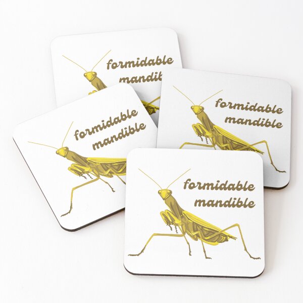 Item preview, Praying Mantis Has A Formidable Mandible designed and sold by Unhinged Heather.