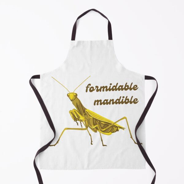 Item preview, Praying Mantis Has A Formidable Mandible designed and sold by Unhinged Heather.