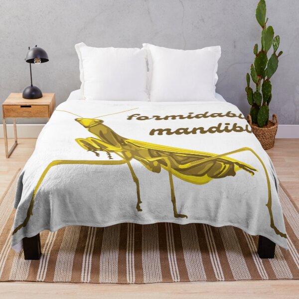 Item preview, Praying Mantis Has A Formidable Mandible designed and sold by Unhinged Heather.