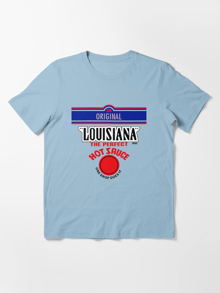 "Original Louisiana Hot Sauce Premium .png white" Tshirt for Sale by