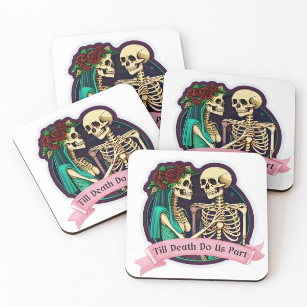 Item preview, Till death do us part valentine art designed and sold by Joyfulimaginery.