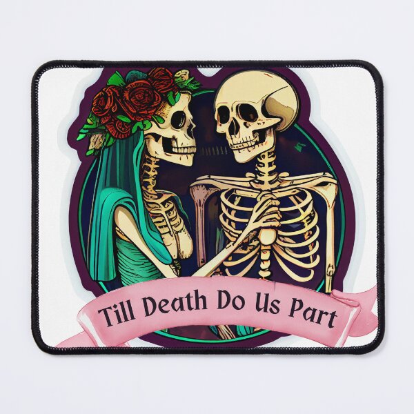 Item preview, Till death do us part valentine art designed and sold by Joyfulimaginery.