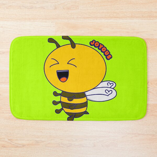 Item preview, Bee Joyous, Kawaii Cute Bee Pun designed and sold by vystudio.