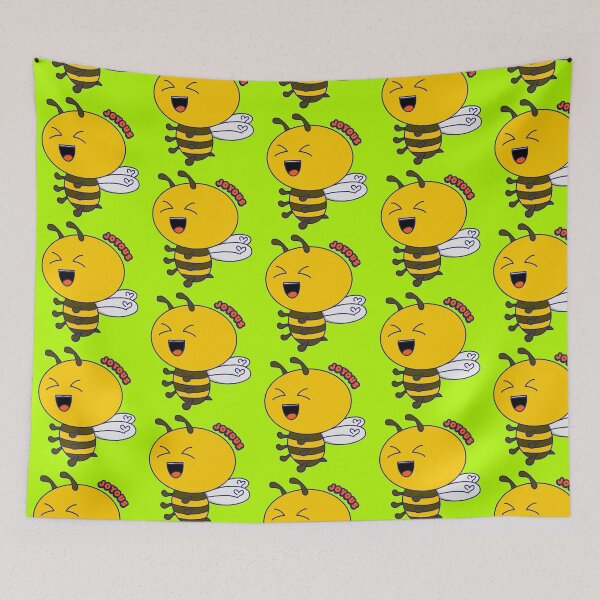 Item preview, Bee Joyous, Kawaii Cute Bee Pun designed and sold by vystudio.