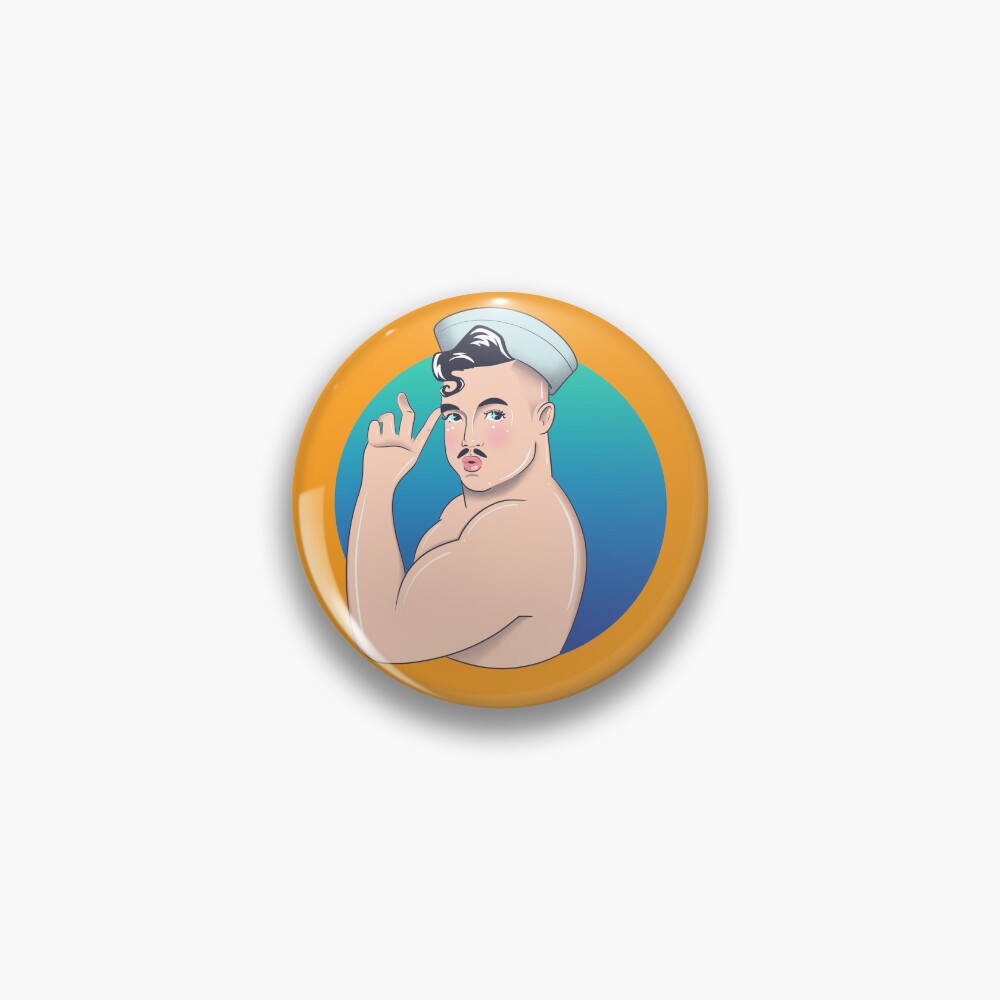 Item preview, Pin designed and sold by FilthyGeorge.