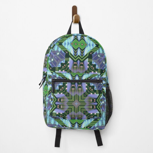Item preview, Circuitboard fire Kaleidoscope Pattern (Seamless) 17 designed and sold by Swabcraft.