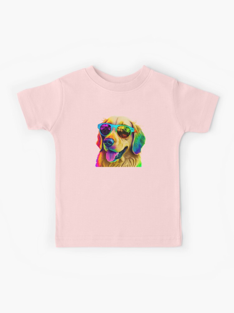 Trippy Pug Dog Wearing Music Equalizer Sunglasses Kids T-Shirt for Sale by  wishtopia