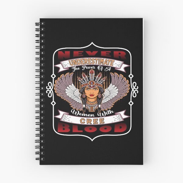 Item preview, Never Underestimate The Power Of A Native Woman With Cree Blood  designed and sold by mixedshop.