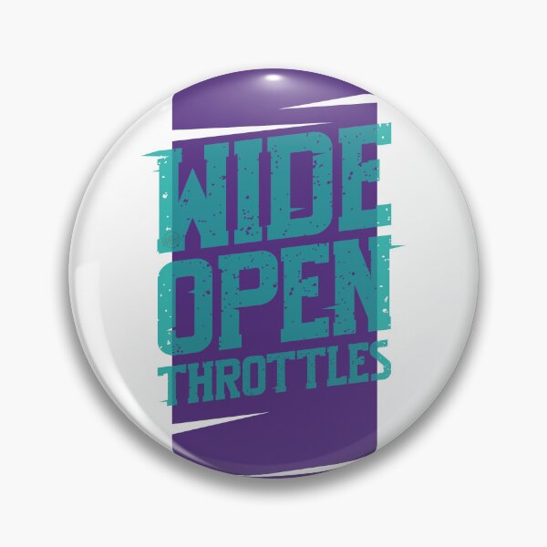 Item preview, Wide Open Throttles (Purple/Teal) designed and sold by WOTclub.