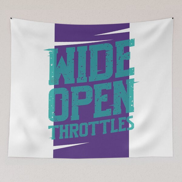 Item preview, Wide Open Throttles (Purple/Teal) designed and sold by WOTclub.