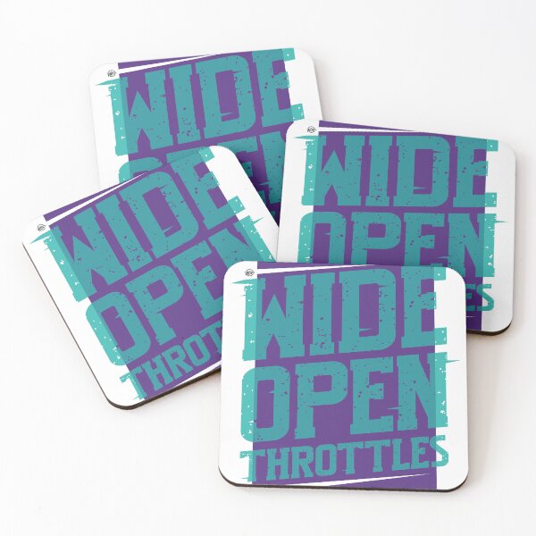 Item preview, Wide Open Throttles (Purple/Teal) designed and sold by WOTclub.