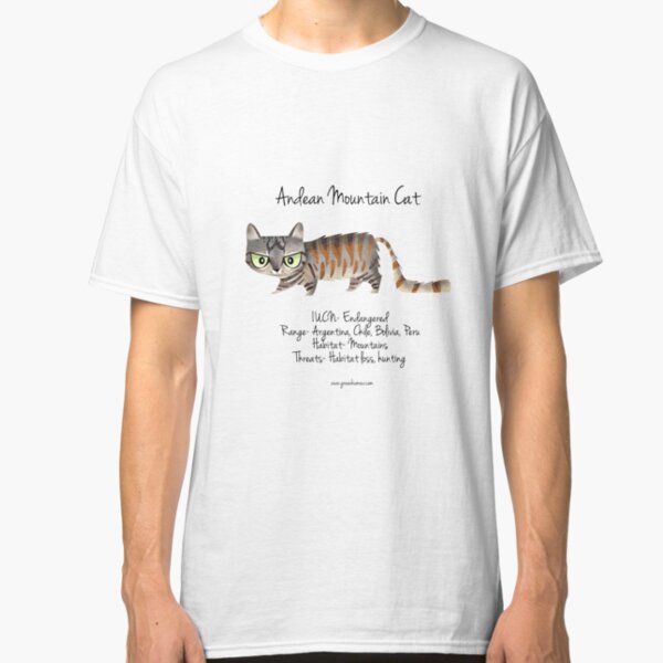 Andean Mountain Cat Classic T-Shirt