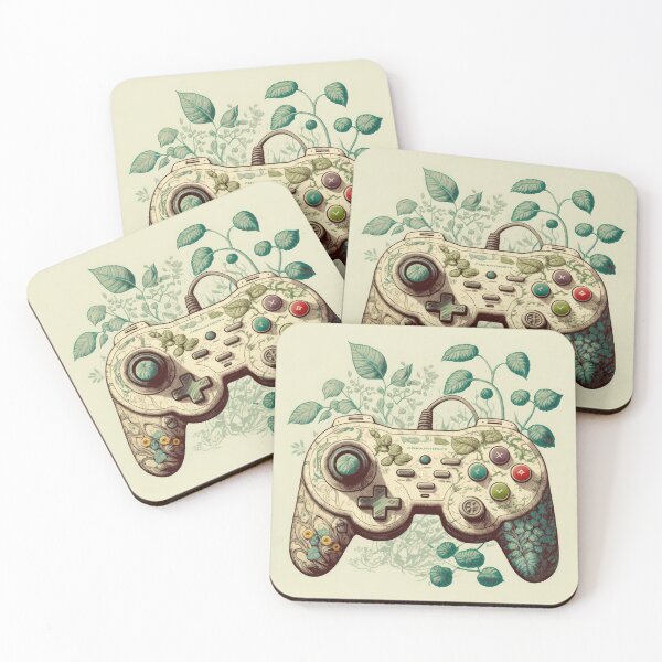 Item preview, Flower Power Gaming: A Collection of Gaming-Inspired Artworks with a Botanical Twist designed and sold by w-A-I-ve.