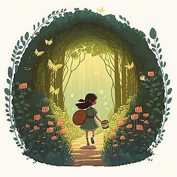 Artwork thumbnail, Into the Woods to Forage Cottagecore Adventure by superprincess