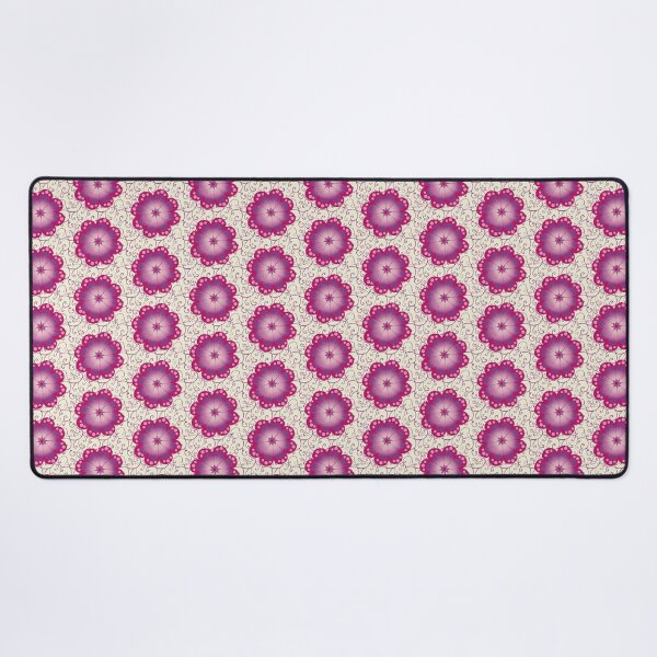 Item preview, Purple Flower and Scrolls Seamless Pattern designed and sold by Cedarrue.