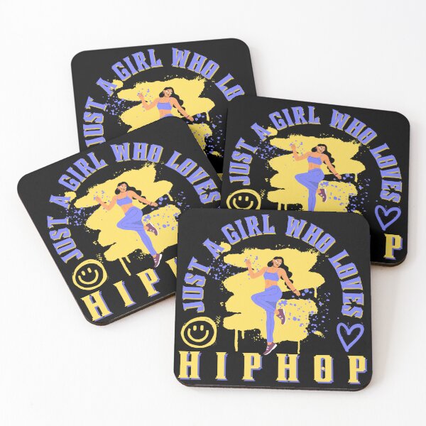 Item preview, Just A Girl Who Loves Hiphop designed and sold by Styler Design.