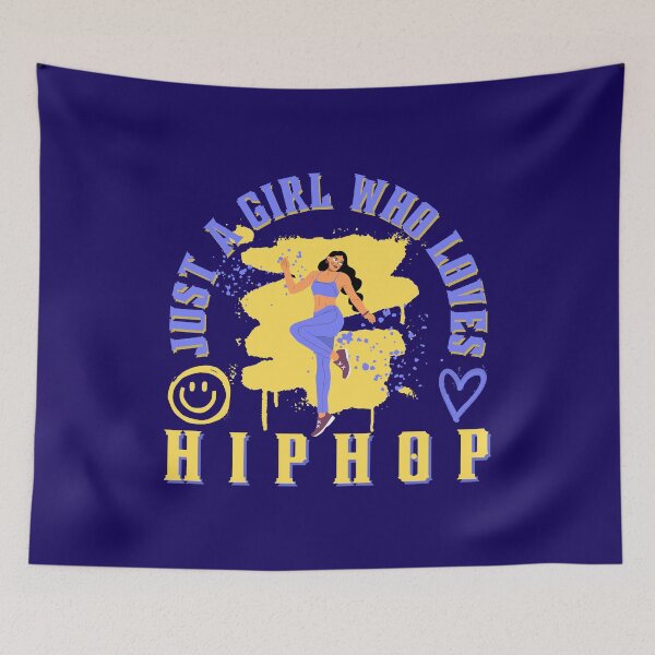 Item preview, Just A Girl Who Loves Hiphop designed and sold by Styler Design.