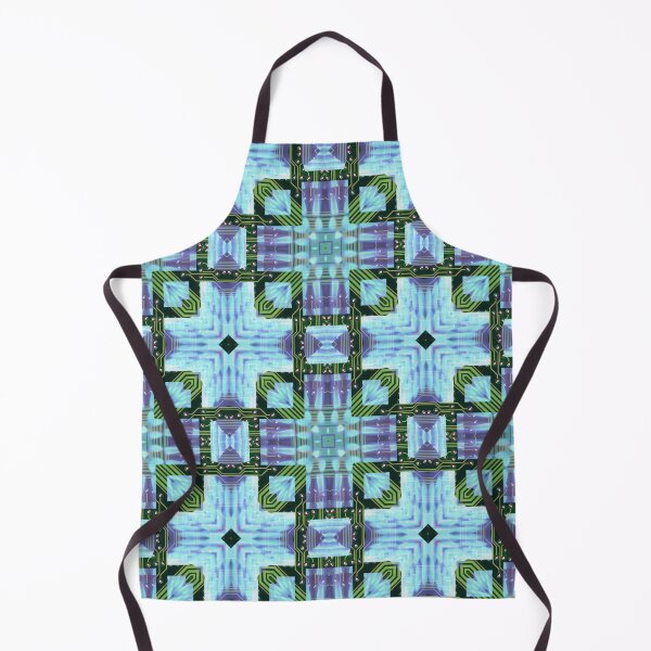 Item preview, Circuitboard fire Kaleidoscope Pattern (Seamless) 18 designed and sold by Swabcraft.