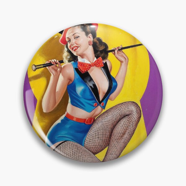 Item preview, Keyhole Dancer Pin-Up - Whisper Magazine Cover Art (November 1950) by Peter Driben designed and sold by centuryretromedia.