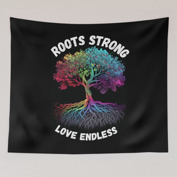 Item preview, Roots strong, love endless designed and sold by Justin Haas.