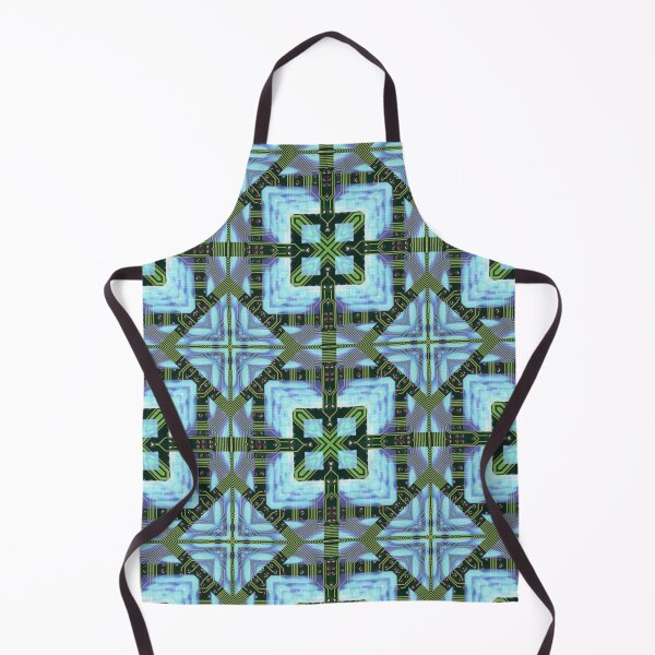 Item preview, Circuitboard fire Kaleidoscope Pattern (Seamless) 19 designed and sold by Swabcraft.
