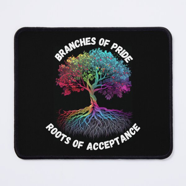Item preview, Branches of pride, roots of acceptance. designed and sold by Justin Haas.