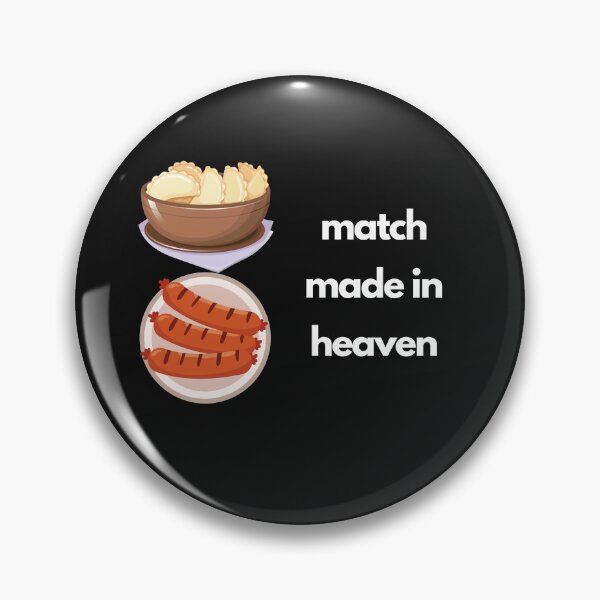 Item preview, Pierogi & Kielbasa - Match Made in Heaven designed and sold by steelskydesigns.