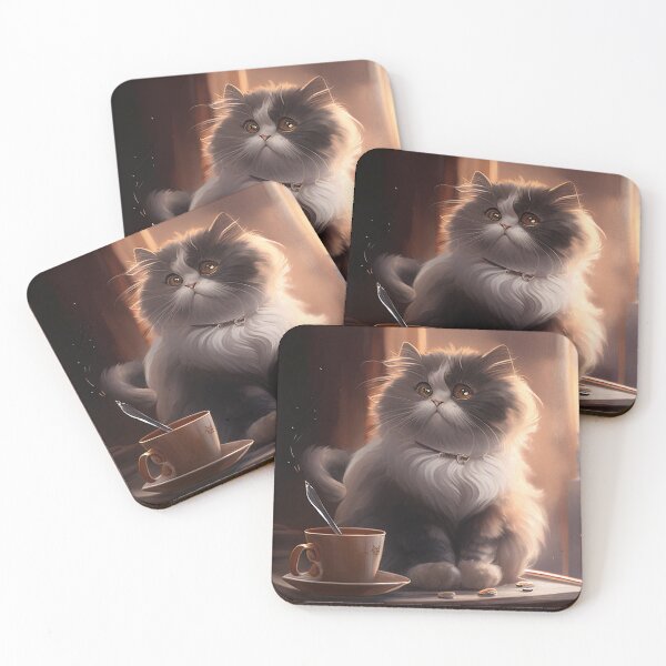 Item preview, Feline caffeine fix designed and sold by CASVSBELLI.
