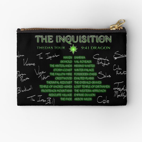 Inquisition Concert Tour Zipper Pouch