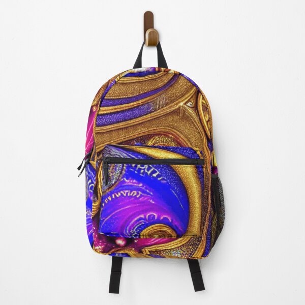 Item preview, Abstract image with bright colors and gold designed and sold by Blue-Fall.