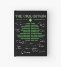 Cuaderno de tapa dura Tour de conciertos de la Inquisición