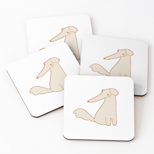 Item preview, borzoi designed and sold by squidberry.