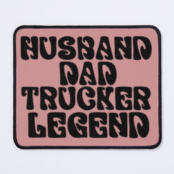 Item preview, HUSBAND DAD TRUCKER LEGEND designed and sold by Auliv Art.