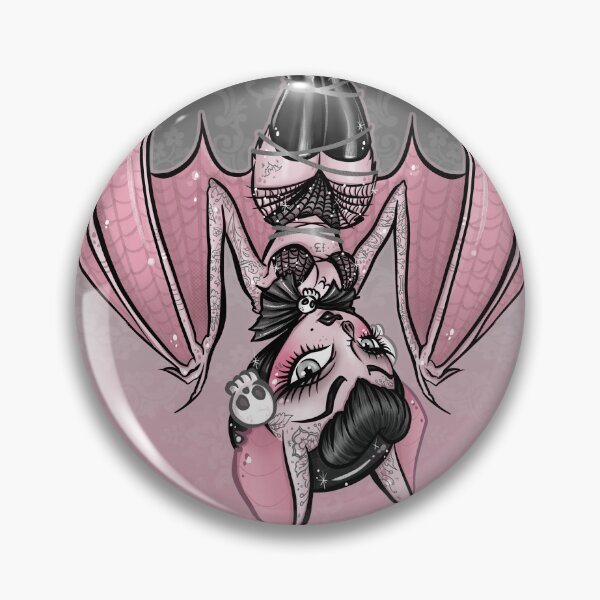 Item preview, Hanging Around Bebe bat designed and sold by Rose Demon.