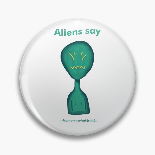 Item preview,  alien cute illustration designed and sold by ICanSee80.