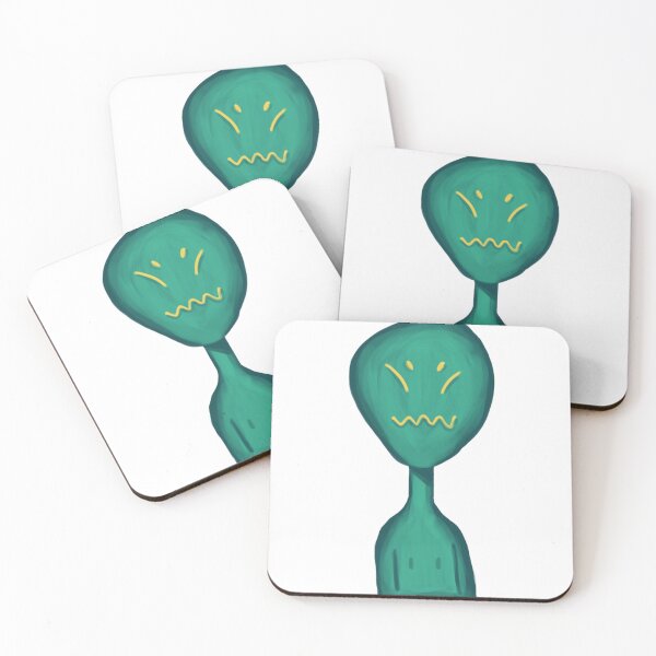 Item preview,  alien cute illustration designed and sold by ICanSee80.
