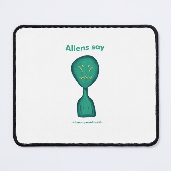Item preview, alien cute illustration designed and sold by ICanSee80.