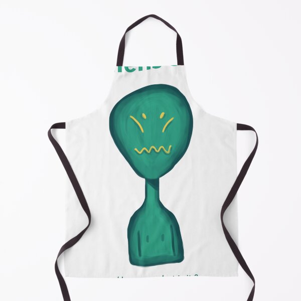 Item preview, alien cute illustration designed and sold by ICanSee80.