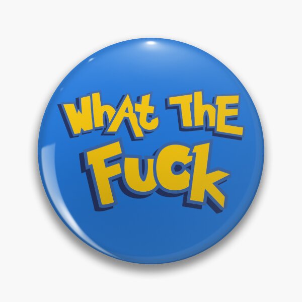 Item preview, What The Fuck Yellow Logo Parody designed and sold by everything4eva.