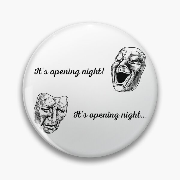 Item preview, Opening Night Jitters designed and sold by One Man's Treasure.