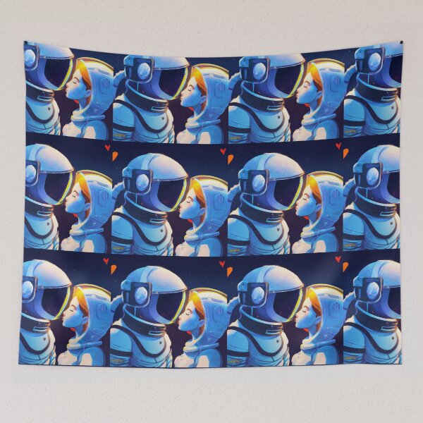 Item preview, An astronaut falls in love with an alien girl designed and sold by Strange-desigN.