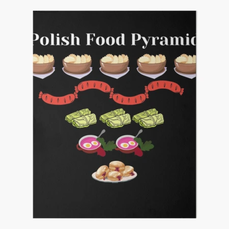 Polish Food Pyramid | Art Board Print