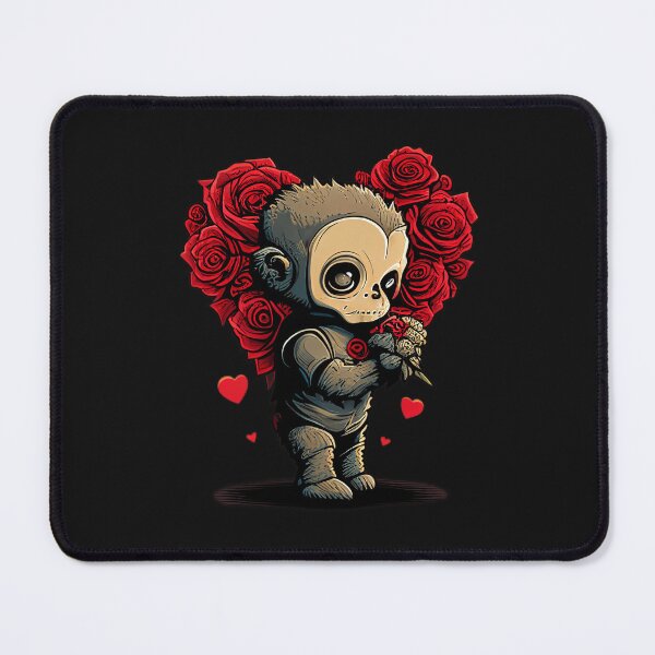 Item preview, a lonelines monkey in valentines day designed and sold by Deluzion.