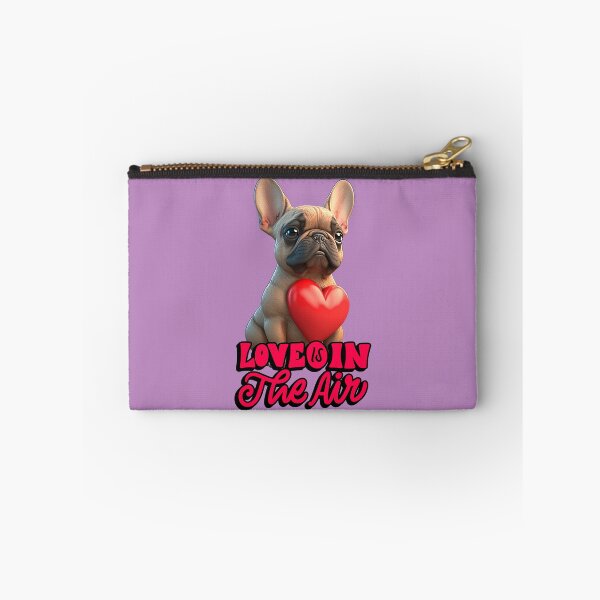 Item preview, French Bulldog Love Is In The Air designed and sold by The-Vault.