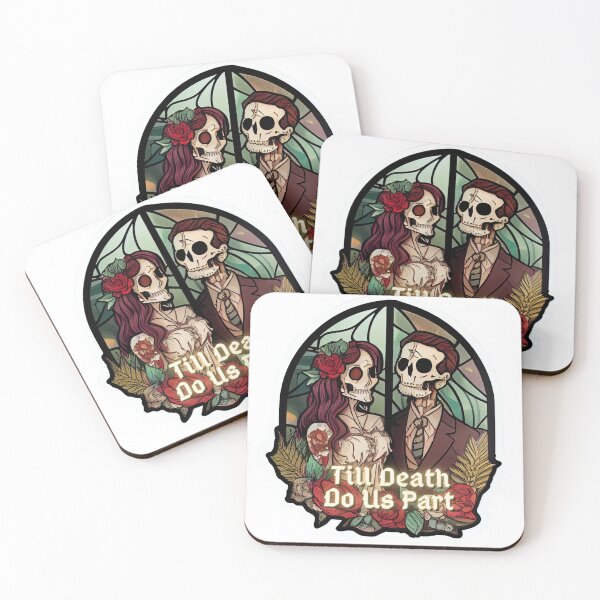 Item preview, Valentines till death do us part designed and sold by Joyfulimaginery.