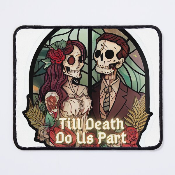 Item preview, Valentines till death do us part designed and sold by Joyfulimaginery.