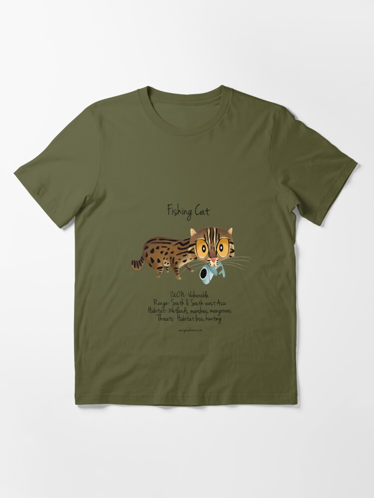 Tea Collection Fishing Cat Graphic Tee
