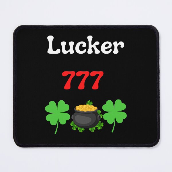 Item preview, Lucky 777 always lucky Pot of gold Four Leaf Clover Saint Patricks Day designed and sold by Artstastic.