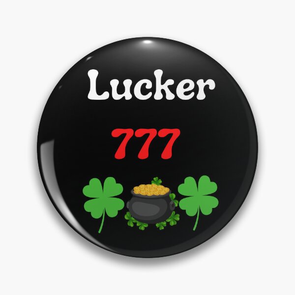Item preview, Lucky 777 always lucky Pot of gold Four Leaf Clover Saint Patricks Day designed and sold by Artstastic.