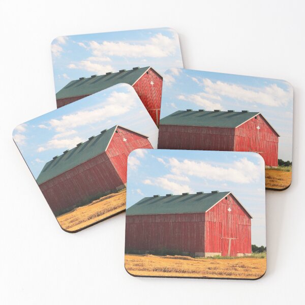 Item preview, Red Barn Clouds designed and sold by MaryLinH.